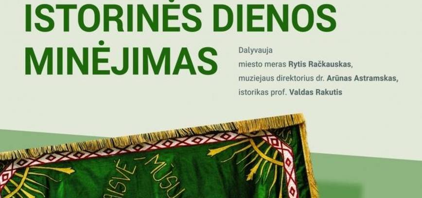 Bolševikų išvarymo iš Panevėžio krašto istorinės dienos minėjimas