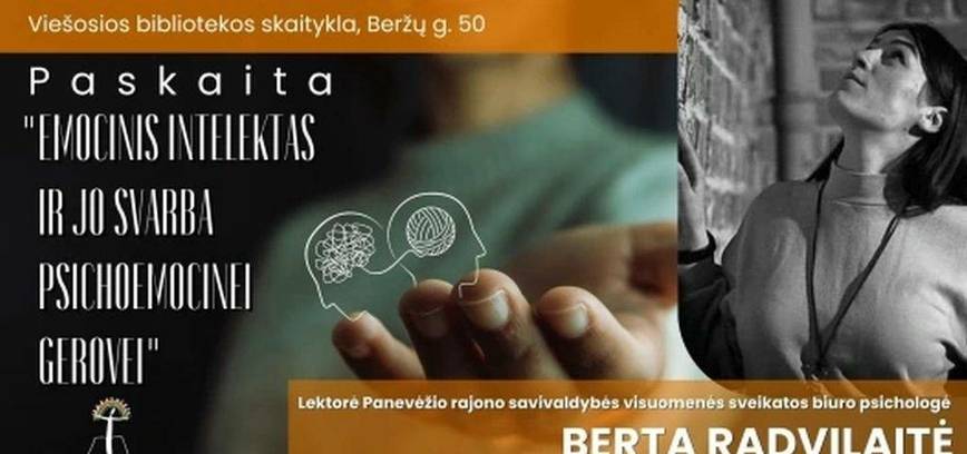 Emocinis intelektas ir jo svarba psichoemocinei gerovei