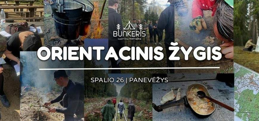 Orientacinis žygis Panevėžyje