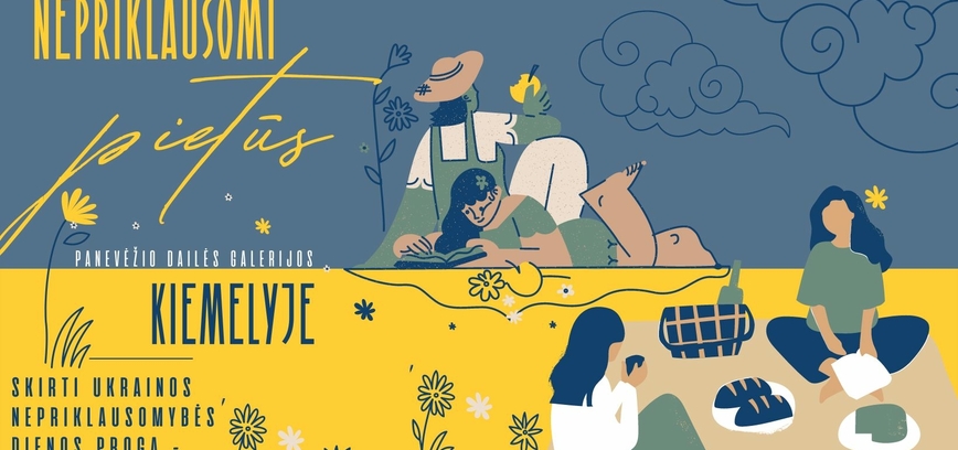 Nepriklausomi pietūs kiemelyje