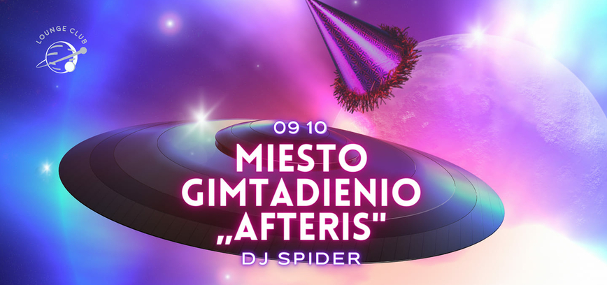 Miesto gimtadienio AFTERIS