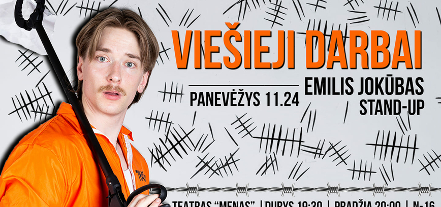 Emilis Jokūbas STAND-UP: VIEŠIEJI DARBAI