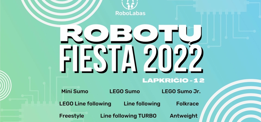 Robotų fiesta 2022