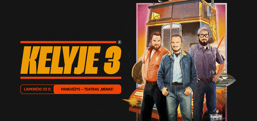 Humoro klubas Panevėžyje su programa „Kelyje 3“
