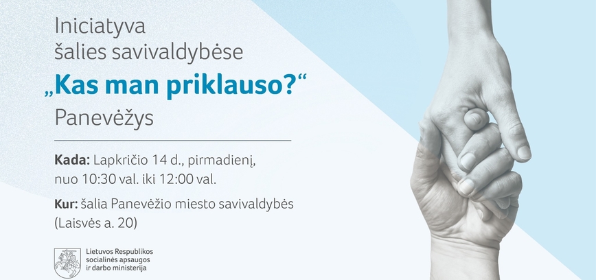 Iniciatyva šalies savivaldybėse „Kas man priklauso?“
