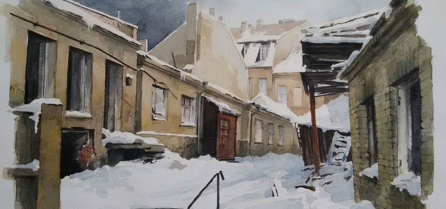 Romano Borisovo tapybos paroda „Taip aš žiūriu“ 