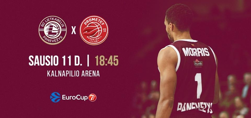 Eurocup: Panevėžio „7bet-Lietkabelis“ - Slobožanskės „Prometey“