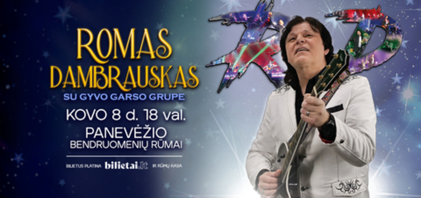 Romas Dambrauskas su gyvo garso grupe