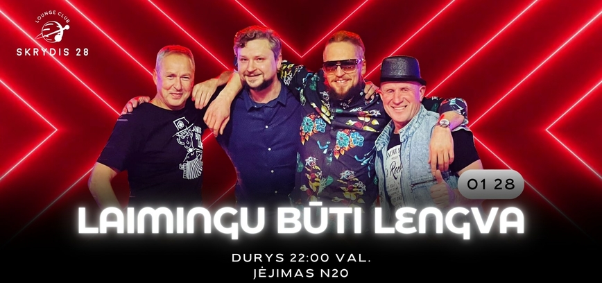 Grupės „Laimingu būti lengva“ koncertas