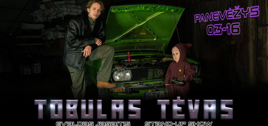 Evaldo Jasaičio stand-up „Tobulas tėvas“