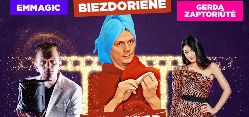 Humoro, magijos ir muzikos vakaras