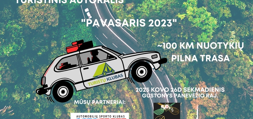 Turistinis Autoralis „Pavasaris 2023“