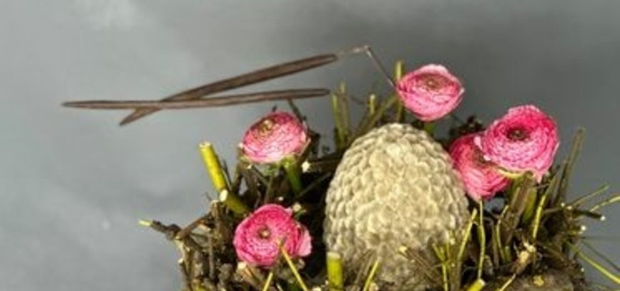 Edukacija su floriste ir keramike Jurgita