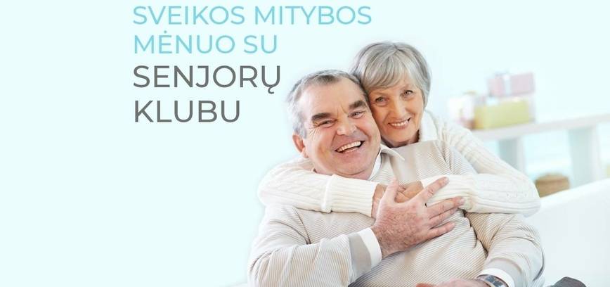 Sveikos mitybos mėnuo su Senjorų klubu