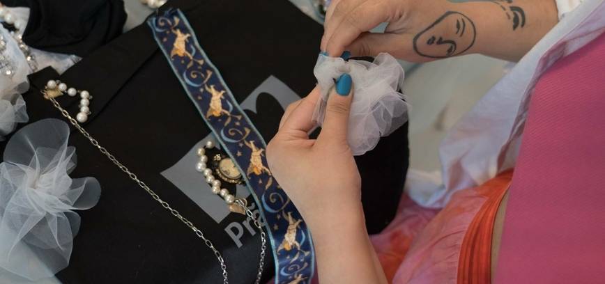 Dizaino studijos dirbtuvės „Tekstilės meditacija“