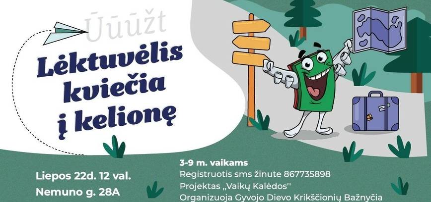 „Lėktuvėlis kviečia į kelionę“