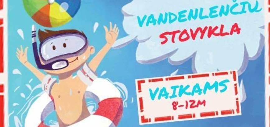 Vandenlenčių stovykla vaikams