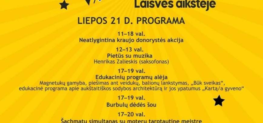 Susitikime penktadienį