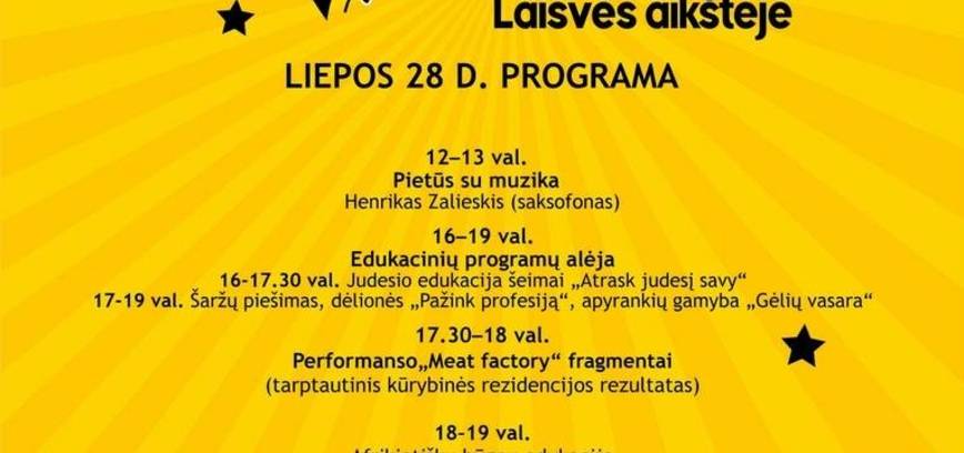 Susitikime penktadienį