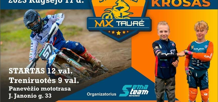 Motokroso varžybos „Jaunimo taurė 2023“ I etapas