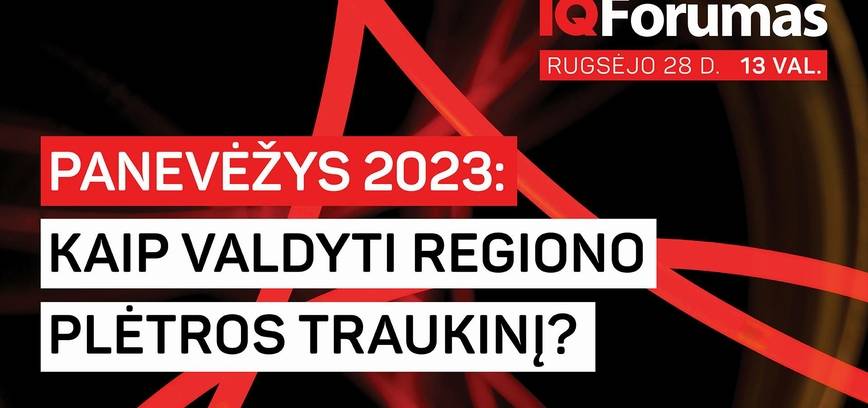 Panevėžys 2023: kaip valdyti regiono plėtros traukinį?