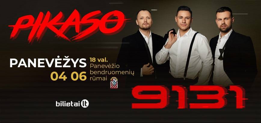 „9131“ PIKASO 25-mečio koncertinis turas