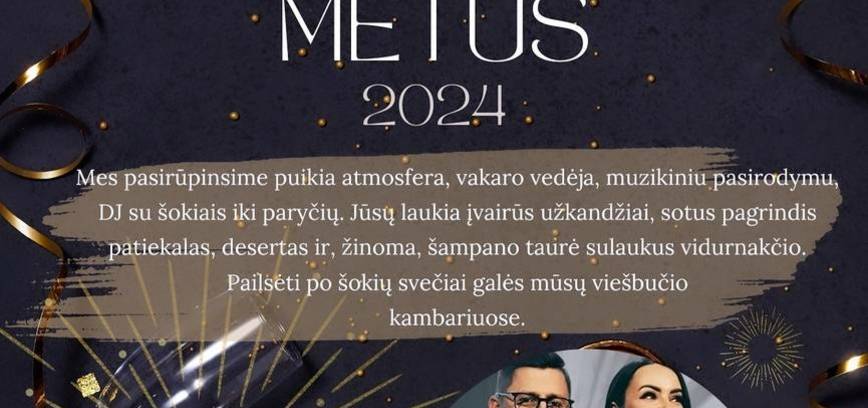 Naujų metų sutikimas su grupe Marsa