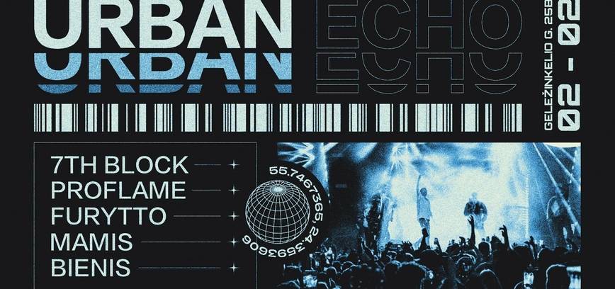 „Urban Echo“ vienos dienos trap muzikos festivalis