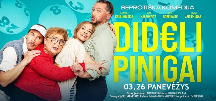 „Dideli pinigai“ spektaklis