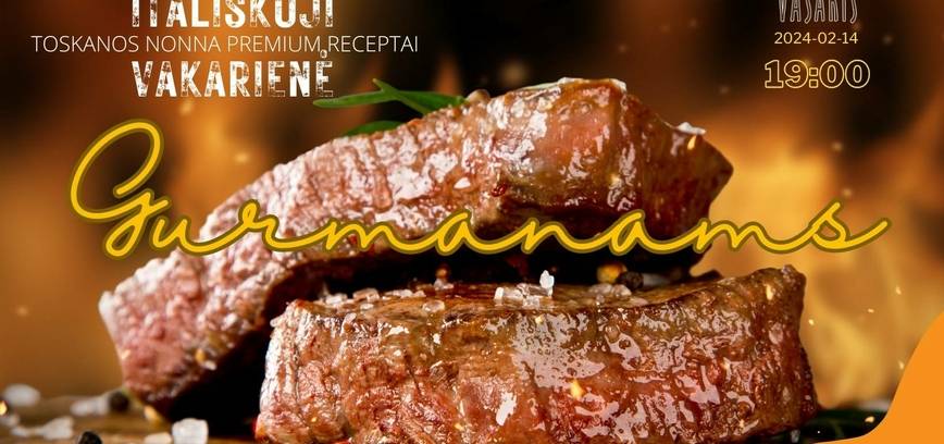  Jausminga vakarienė pas nonna Marietta