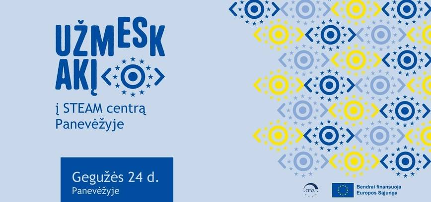 „UžmESk akį į STEAM centrą“