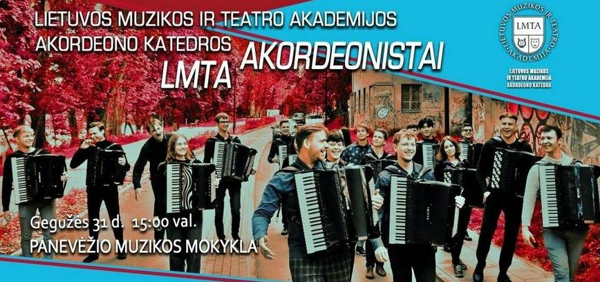 LMTA Akordeonų orkestro koncertas