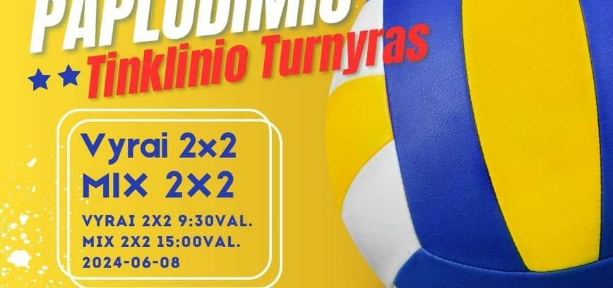 Paplūdimio tinklinio turnyras „Aikštyno atidarymas“