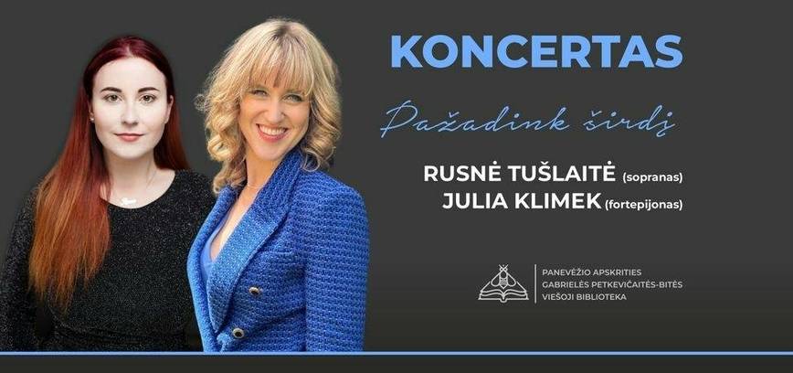 Julios Klimek ir Rusnės Tušlaitės koncertas