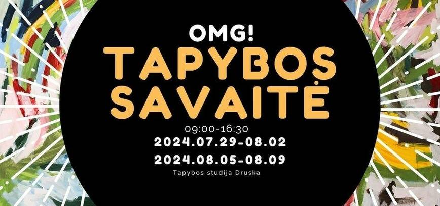TAPYBOS užsiėmimų savaitė