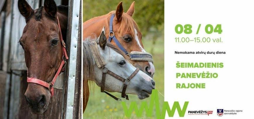 Šeimadienis - žirgų diena Panevėžio rajone