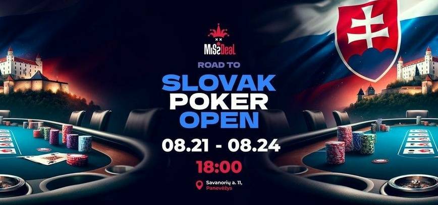 „Mis (S) Deal“ Main Event - Road to Slovak Poker Open
