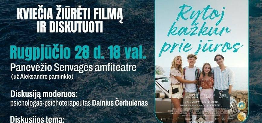 Kino filmo peržiūra su psichologu