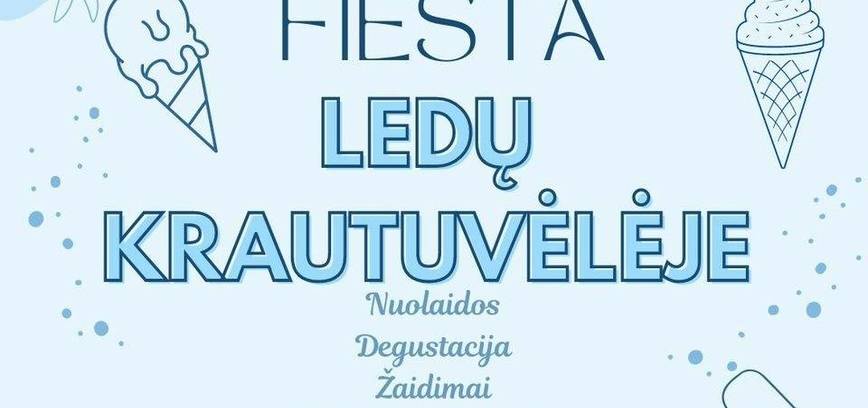 Vasaros išlydėtuvės LEDŲ KRAUTUVĖLĖJE