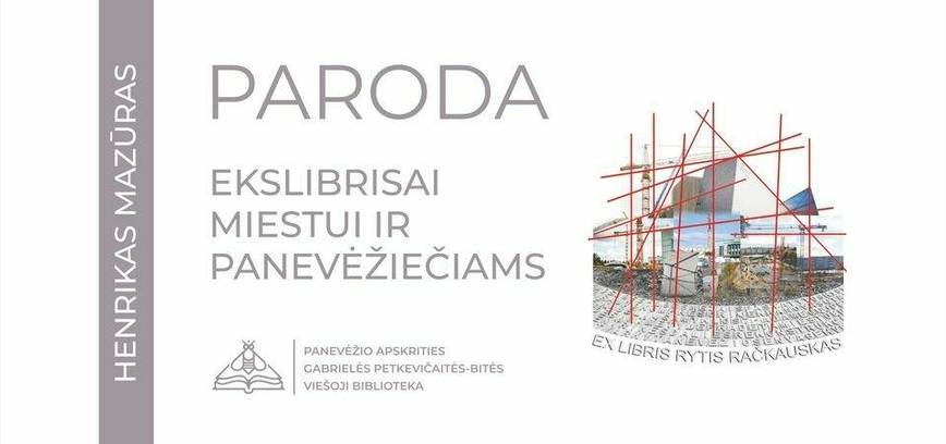 Henriko Mazūro ekslibrisai miestui ir panevėžiečiams