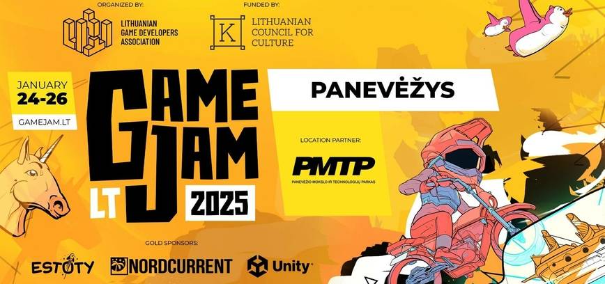 LT Game Jam 2025 | Panevėžys
