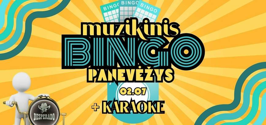 Muzikinis BINGO + KARAOKE