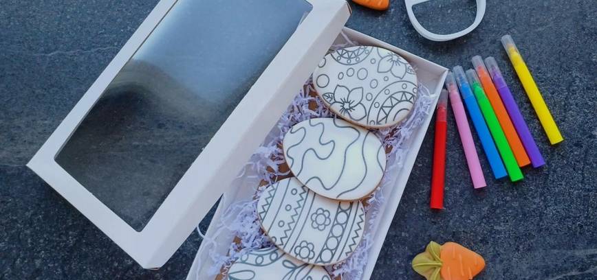 Velykinių sausainių dekoravimas