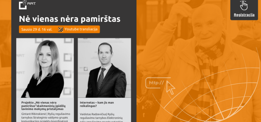 Paskaita „Internetas – kam jis man reikalingas?“