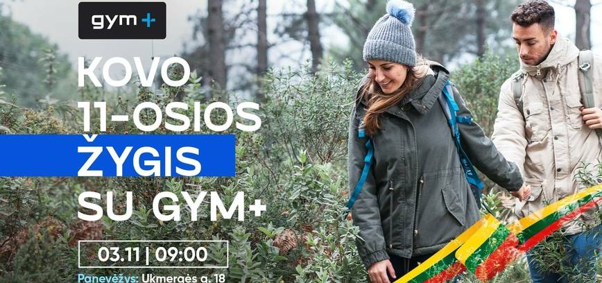 Kovo 11-osios žygis su GYM+