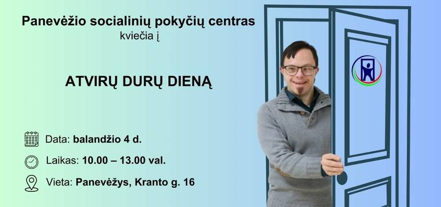 Atvirų durų diena Panevėžio socialinių pokyčių centre
