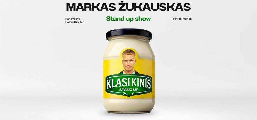 Markas Žukauskas „Klasikinis“ stand up