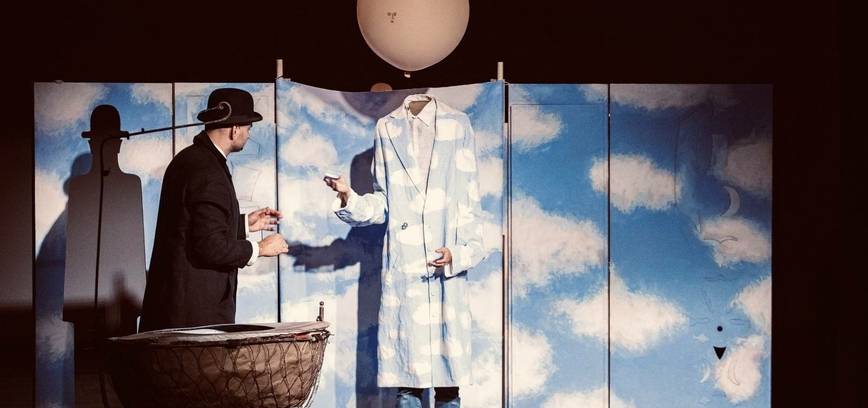 Spektaklis „Mažasis karaliaus Gruodis arba paslaptingas Rene Magrito pasaulis“