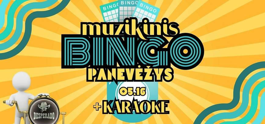 Muzikinis BINGO + KARAOKE