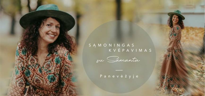 Sąmoningas kvėpavimas su Samanta